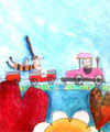 Illustration petit train